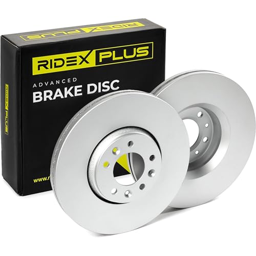 RIDEX PLUS 82B0250P 2x Disco de freno Delantero con tornillos compatible con FIAT Scudo 270, 272