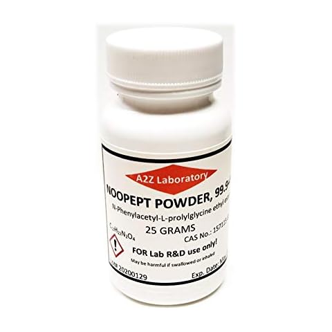 A2Z Laboratories Noopept Powder/ 25 Grams/USA Made/Same Day Ship/ Cover