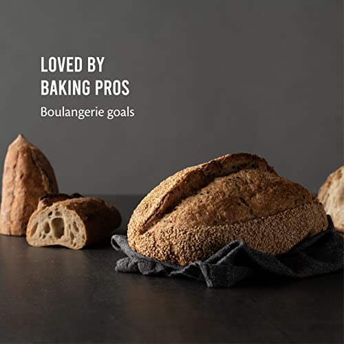 Challenger Bread Pan Cast Iron Loaf Pan with Lid for Homemade Breadmaking Sealed Bread Cloche Inverted Dutch Oven Set for Baking - Made In The USA