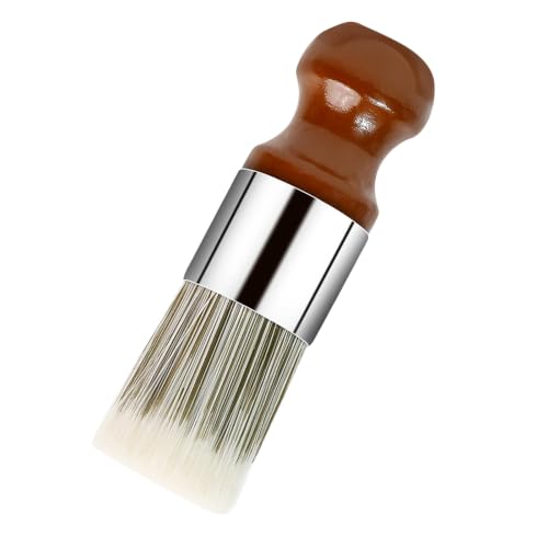 Horse Hair Brush for Leather and Furniture Salve - Durable Wax Brushing