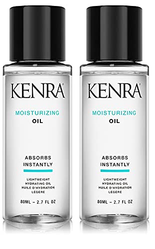 Kenra Moisturizing Oil | Lightweight Hydrating Oil | Absorbs Instantly | Multipurpose Oil For Treating, Styling, & Finishing | Provides Thermal Protection | All Hair Types