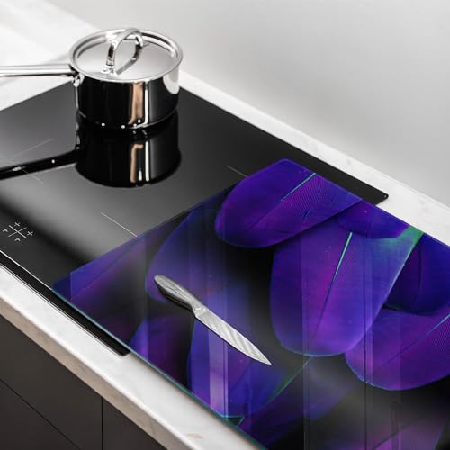 Plaque de protection induction 80x52cm Wallfluent idéale pour cuisiner proprement
