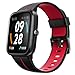 Ulefone Watch GPS - 40 Días Duración Batería, Reloj Inteligente 5ATM Impermeable, Pantalla 1,3”, Pulsera Actividad Deportivo, Pulsómetro, Rastreador Ejercicios Monitor Sueño para iOS Android Rojo