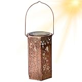 Solarlaternen, wetterfeste LED-Laternen – Rasen-Solarleuchten, für Hof, Hinterhof, Hof, Bauernhof, Balkon, Rasen, Weg, Gehweg, Garage