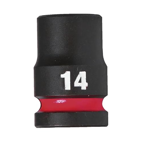 Milwaukee - ½" Shockwave™ Impact Duty Impact Socket - Standard - 14Mm
