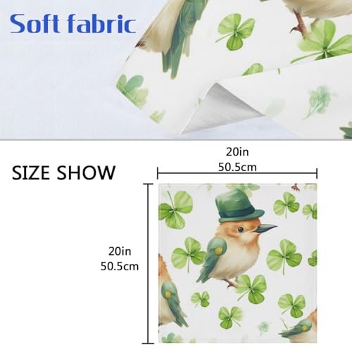 Servilletas de tela St. Patrick's Day pack 6 unidades miniatura 6