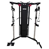 KETTLER Fitmaster Kabelzugstation, 2x66kg Gewichtsblöcke, 154x178x220cm, Krafttraining