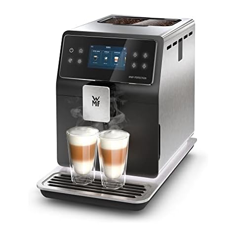 WMF Perfection 840L Kaffeevollautomat mit Milchsystem,15 Getränkespezialitäten, Double Thermoblock Cover