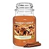 Yankee Candle Candela profumata in giara grande | Bastoncino di cannella | Durata Fino a 150 Ore | regalo perfetto per le donn