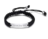 VNOX Personalized Engraving Name Quote Customize Friendship Couple Bridesmaid...