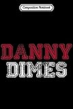 Composition Notebook: Funny New York NY Danny Dimes QB 8 Football Apparel Journal/Notebook Blank Lined Ruled 6x9 100 Pages