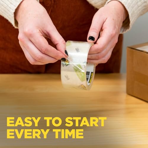 3M Scotch Sure Start rouleau d'emballage silencieux anti-déchirure Dp1000rf6 - 6