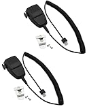 Handheld Microphone RJ45 8-pin Speaker Microphone Compatiable for Motorola CDM1250 CM200 CM300 GM300 CDM750 CDM1550 PM400 GM300 GM338 GM950 M1225 XPR2500 Radio HMN3596A PMMN4090（2 Pack ）