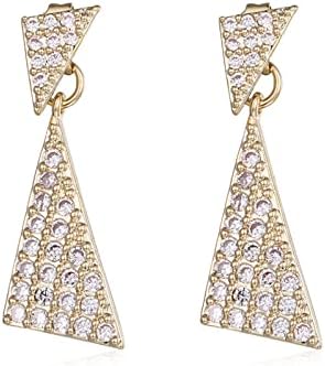 Sun Moon Drop Dangle Earrings Cubic Zirconia Earrings S925 Silver Needle for Women