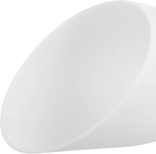 Miniatura 6 de Vaguelly 5 pantallas de repuesto blancas esmeriladas para lámpara de pie, pantalla de herradura, pantalla de lámpara de pie de múltiples cabezales,