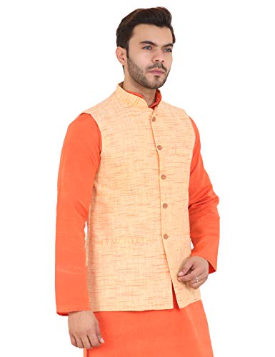 Image of LATEST CHIKAN Men's Textured Nehru Jacket