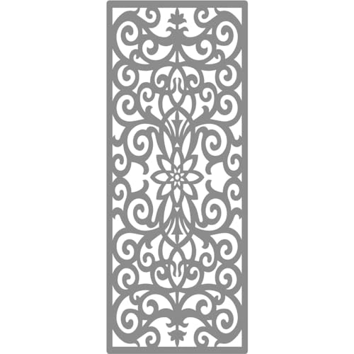 Image of 29 3 /8 inchW x 74 3 /8 inchH x 3 /8 inchT Buel Decorative Fretwork Wall Panels in Architectural Grade PVC