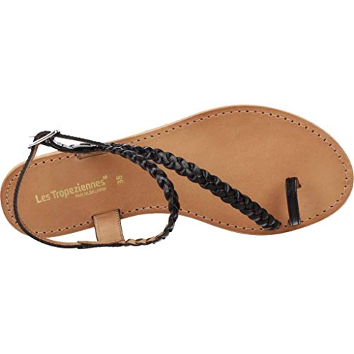 Les Tropéziennes par M. Belarbi Damen Hidea Slingback Sandalen, Schwarz (Noir 546), 38 EU - 8
