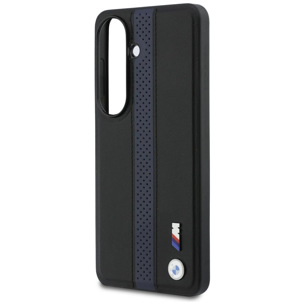 CG MOBILE BMW perforowane paski logo kompatybilne z MagSafe etui do iPhone Samsung Galaxy S26 (niebieskie)