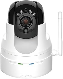 D-Link DCS-5222L HD Pan & Tilt Wi-Fi Camera (White)