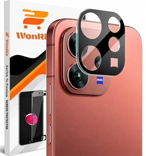 Image of WonRia Pack 1- Back Camera Lens Protector for Vivo V70 | Vivo V70 Elite 5G Camera Lens Protector Guard [3D Premium] - Black