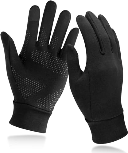 Unigear Running Gloves, Touch Screen Anti-Slip...
