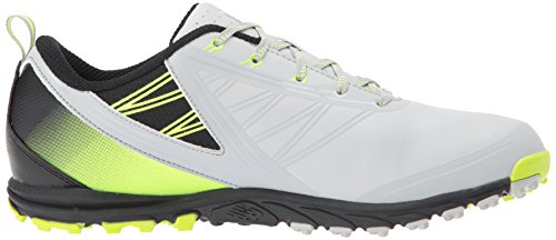 New Balance Men's Minimus Sl Waterproof Spikeless Comfort Golf Shoe, 9 D D Us, Grey/Green #TOP5