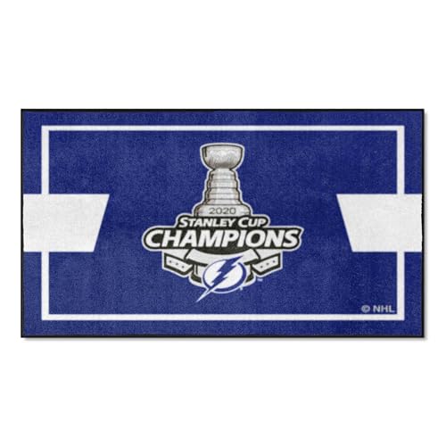 Fanmats New York Islanders Heavy Duty Vinyl Door Mat - 19.5x31 Inches, 3D Logo, Outdoor/Indoor Use