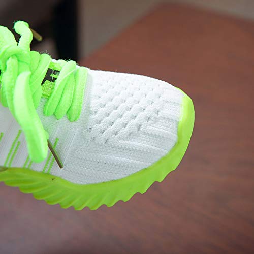 IWIHMIV Boys Girls Tennis Shoes Luminous Fashion Running Shoes Lightweight Walking Shoes Breathable Baby Shoes Boys4