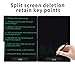 14.3 Inch Foldable LCD Writing Tablet - Rechargeable Digital Notepad for Adults, Dual Screen Reusable Electronic Notebook for Notes, Paperless Ewriter with Pen for Work & Travel