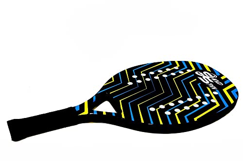 Raquete de Beach Tennis Sand Spin Aloha Blue + Capa
