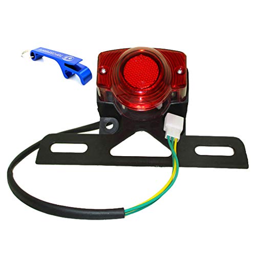 TC-Motor 12 Volt Tail light Taillight Rear Lamp For Honda Z50 Z 50 Z50JZ Monkey Bike Replace OEM Rare 33701-181-921