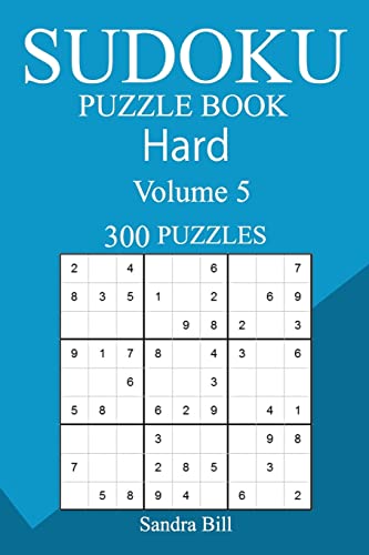 300 Hard Sudoku Puzzle Book