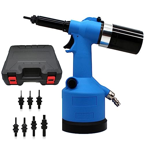 Remachadora neumática hidráulica, remachadora automática de aire para fijación y montaje profesionales