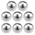 uxcell 38mm(1.5") Dia 304 Stainless Steel Hollow Ball for Home Garden Decoration 8pcs