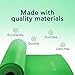 HemingWeigh Extra Thick High Density Exercise Yoga Mat with Carrying Strap for Exercise, Yoga and Pilates (Green 1/2 inch)