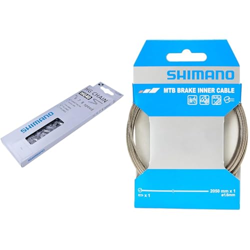 yZbgzV}m(SHIMANO) `F[(8/7/6Xs[h) CN-HG40 `F[sdl 6/7/8S 116L ICNHG40116I + yAp[c u[LCi[P[u XeX MTB 2050mm Y80098210