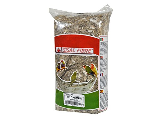SISAL FIBRE Pelo Animal para pájaro 100 g Cover