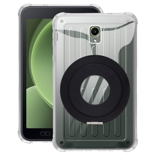 Coque Samsung Tab Active 5 avec support antichoc et poignée rotative de bureau