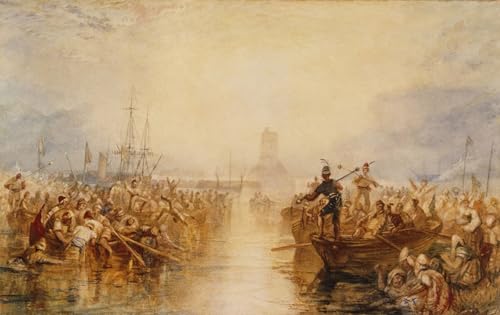 Carteles e impresiones de William Turner 60x90cm de paisajes vintage