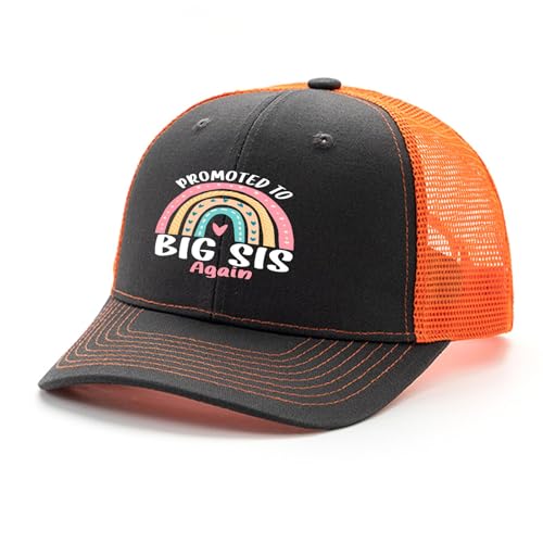 Big Sisters Announcements Girls Promoteds to Big Sisters AgainWomens Hat Hiking Hat for Men Breathable Caps Visor Hat2