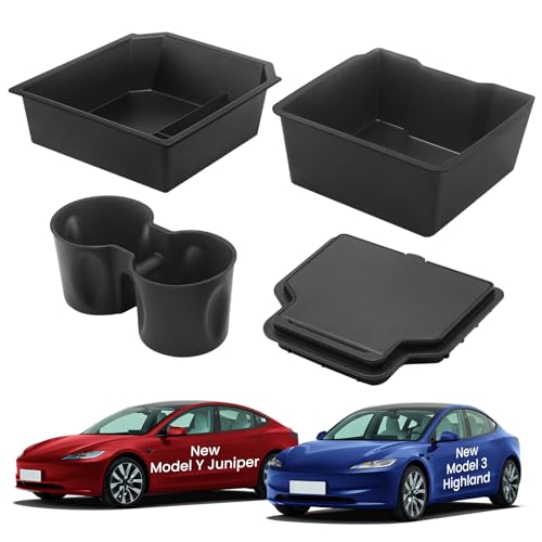 Insert de porte-gobelet Tesla Model 3 Highland : sécurisez vos boissons et objets de valeur