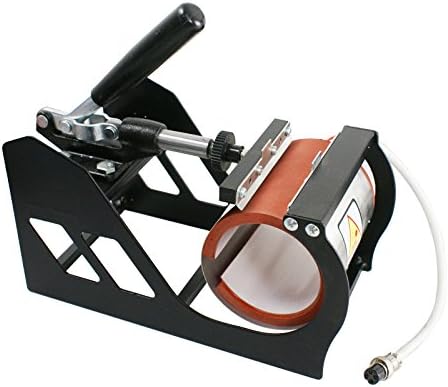 Miniatura 7 de ZENY Máquina de prensa de calor para camiseta de 12 x 15 pulgadas, kit combinado 6 en 1, sublimación de transferencia de calor para tapa de placa y