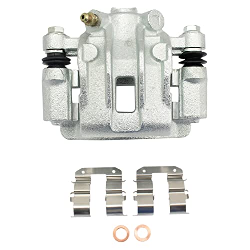 image for TRQ Rear Brake Caliper Set Compatible with 2006-2007 Hyundai Accent 20