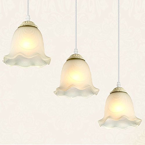 Pendentifs de la chambre vintage 3 lumières pour bureau et salon