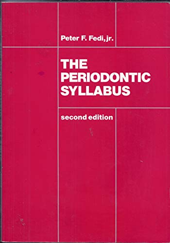 Periodontic Syllabus 0812112466 Book Cover