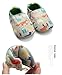 Timatego Toddler Baby Boys Girls Shoes Non Skid Slipper Sneaker Moccasins Infant First Walker House Walking Crib Shoes(6-24 Months) Baby Slipper 9-12 Months Infant, 01 Grey Fox