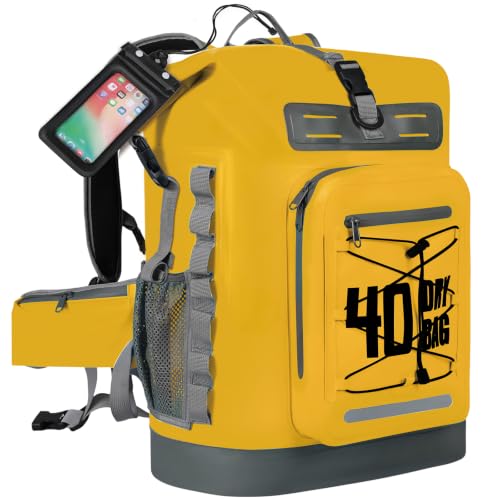 Image of MORXPLOR Dry Bag Waterproof,5L /10L /20L /30L /40L /55L Roll Top Dry Bag Backpack with WaterProof Phone Case for Swim,Kayak