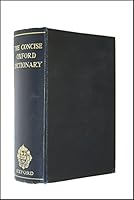 The Concise Oxford Dictionary of Current English 4th Edition B00AHFVYP8 Book Cover