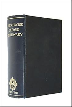 Hardcover The Concise Oxford Dictionary of Current English 4th Edition Book